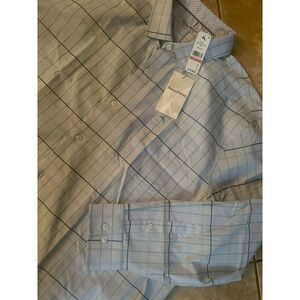 NWT Tommy Bahama Sarasota Stretch Merlot Plaid LS Shirt XXXL 3XL  Cool max